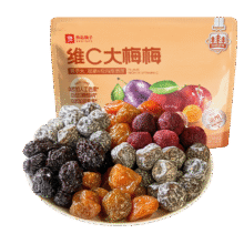 良品铺子 6种话梅果脯蜜饯 500g16.73元包邮（需试用）