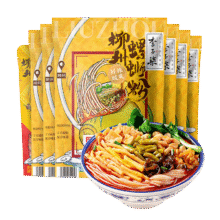 李子柒 螺蛳粉 330g*6袋+238g （诚心包）32.19元（需领券）小程序下单