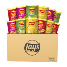 88VIP：Lay's/乐事 混合味 薯片40g*12罐24.68元+4.28元淘金币
