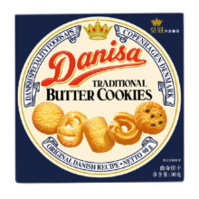 88VIP、福袋：danisa皇冠丹麦曲奇饼干原味葡萄干 90g5.29元+126淘金币（有88VIP每日红包低至3.29元）