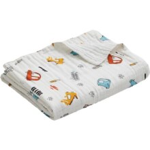 十月结晶婴儿纯棉浴巾110x110cm拍2，41.75元