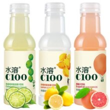 农夫山泉水溶C100复合果汁果味饮料445ml*15瓶整箱柠檬味维C饮料12.6元