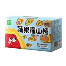 金晔蔬果山楂棒儿童山楂棒鸡内金胡萝卜山楂零食32支独立包装308g17.9元 (券后省3)