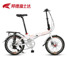 邦德富士达e300折叠自行车铝合金禧玛诺变速20寸battle男成人单车943元 (券后省135)