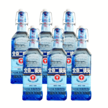 北京二锅头 蓝方瓶42度浓香型白酒 500ml【1瓶】5.75元