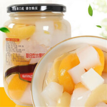 新鲜罐头大瓶水果罐头（不支持拒收，有问题联系客服）  黄桃罐头510g*4罐49.9元 (券后省52)