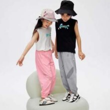 Annil 安奈儿 儿童凉感速干防蚊运动裤 UPF50+（110-180cm）新低40元起包邮