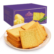 限地区：葡记 海苔味薯脆薄饼 1000g9.65元（需领券）