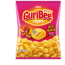 首购：卡乐比（Calbee）玉米脆片 烧烤味65g3.8元包邮（需试用）