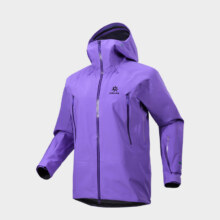 KAILAS凯乐石 MONT X全天候硬壳冲锋衣GTX 3L防水登山服 扶云紫 XS2800元包邮