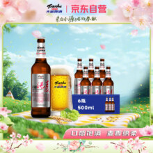 天湖啤酒 8度纯麦啤酒 500ml*6瓶12.47元（需领券，买三件）