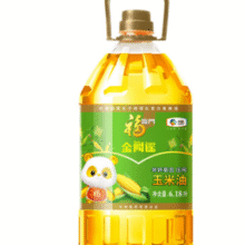 福临门 非转基因 压榨玉米油 6.18L￥58.27 比上一次爆料降低 ￥1.63