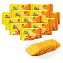 闲趣原味韧性饼干9.61元