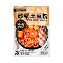 壹传食 砂锅土豆粉281g*6包 非油炸方便速食面米线粉 麻辣爽口 软糯劲道25.9元