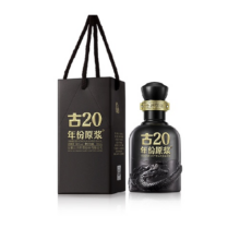 古井贡年份原浆古20小酒52度100ml*1瓶200元