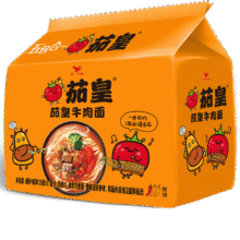 统一  茄皇 番茄牛肉面 方便面  5袋*1件15.86元（合3.172元/袋）