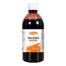 folca 碘伏消毒液 500ml4.45元