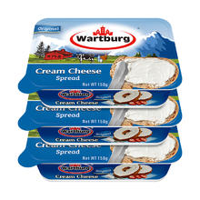 Wartburg 沃特堡 蒜香原味涂抹奶油奶酪150g*3盒43.51元