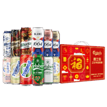 再降价、PLUS会员：嘉士伯 啤酒 500ml、12罐＊4件203.64元包邮（合50.91元/件）