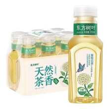 农夫山泉 东方树叶 335ml*6瓶 青柑普洱/茉莉花茶/乌龙茶 任选9.9元（需88VIP全能卡，需领券）