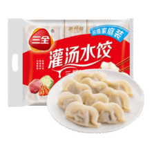 plus会员：三全 速冻水饺 1kg*7件+凑单38.55元（合7.71元/件）