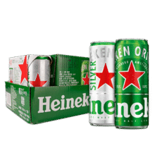 Heineken/喜力 经典黄啤 罐装啤酒 330ml 15罐53.36元