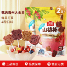 沃隆 儿童鸡内金/蓝莓/陈皮牛头山楂棒 126g*2袋￥22.90 1.9折