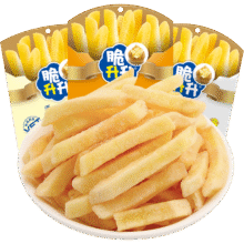 脆升升 薯条非膨化 追剧零食品 薯片饼干 蜂蜜黄油味 0.048kg*1件6.9元