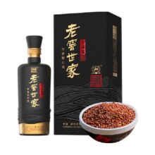 泸州老窖世家鉴藏52度浓香白酒口粮宴请送礼 500ml*1瓶 1件38.3元（需换购）