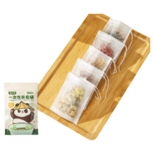双枪茶包袋一次性家用玉米纤维无纺布泡茶中药过滤袋卤料包茶叶袋7.9元