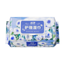 80抽&5包湿巾纸加大加厚家用实惠装大尺寸擦手擦脸手口可用湿纸巾5元