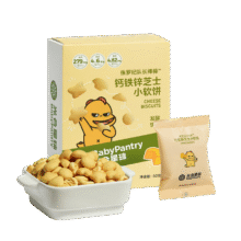 plus：光合星球 钙铁锌芝士小软饼 60g23.9元（合5.97元/件）