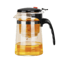 PLUS会员: 八千行 泡茶壶飘逸杯茶水分离玻璃茶具懒人泡茶神器小沏茶壶单人一键过滤10.99元包邮（需领券）