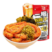 阿宽 粗米粉 228g3.9元包邮（需试用）