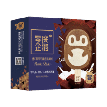 零度企鹅 牛乳黑巧克力口味冰淇淋 50g79.53元（合7.23元/件）