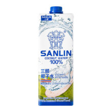 三麟 椰子水饮料 1L75元（合9.38元/件）