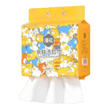 漫花 洗脸巾 100抽6.9元包邮
