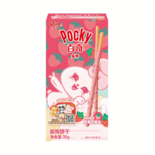 格力高 百奇草莓奶香味 饼干棒35g 任选11件40.9元（合3.72元/件）