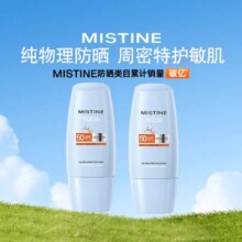 88VIP：【特价临期清仓】Mistine泰版倍护温和敏感肌面部防晒霜40ml 拍236.09元（合18.05元/件）