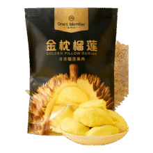 1号会员店泰国冷冻金枕头榴莲肉 1000g/袋 独立单袋装  生鲜水果297元（需领券，合99元/件）