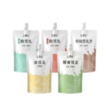 豆源和多口味豆乳300g/袋全家营养早餐植物蛋白饮品*6袋5.9元