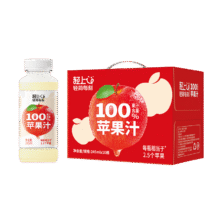 轻上 苹果汁 245ml 10瓶*2件56.21元（合2.81元/件）