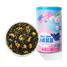 88VIP：小鹿蓝蓝 宝宝零食海苔拌饭料 40g8.06元/件（付款16.13元，需领券+淘金币抵扣1.63元）
