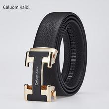 Caluom Kaiol 内穿式头层牛皮男士腰带 （时尚 商务 多款可选）券后64元