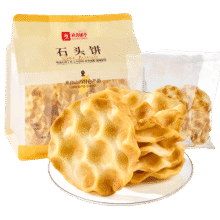 良品铺子 石头饼 120g（含4包）2.77元包邮（需试用）