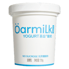 Oarmilk/吾岛牛奶 无蔗糖 低温奶 720g 1桶 海盐61.64元（合15.41元/件）