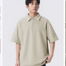 真维斯 230G重磅 美式polo衫 男夏季短袖体恤 衬衫领衣服 半袖 卡其#ZS平行标X L28.46元 包邮（需凑单）