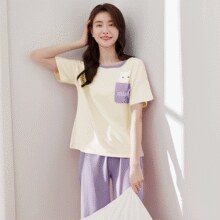 商场同款！顶瓜瓜 女士纯棉短袖宽松睡裙/短袖/七分袖睡衣家居服套装 多款￥35.90 0.9折 比上一次爆料降低 ￥4