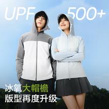 网易严选 UPF500+冰氧多波段4.0防晒衣凉感轻薄原纱 升级UPF500+松霜绿拼灰-拼色129元