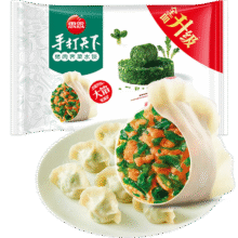 plus会员，需首购礼金:思念 荠菜猪肉水饺 1.08kg54只*4件57.52元（合14.38元/件）